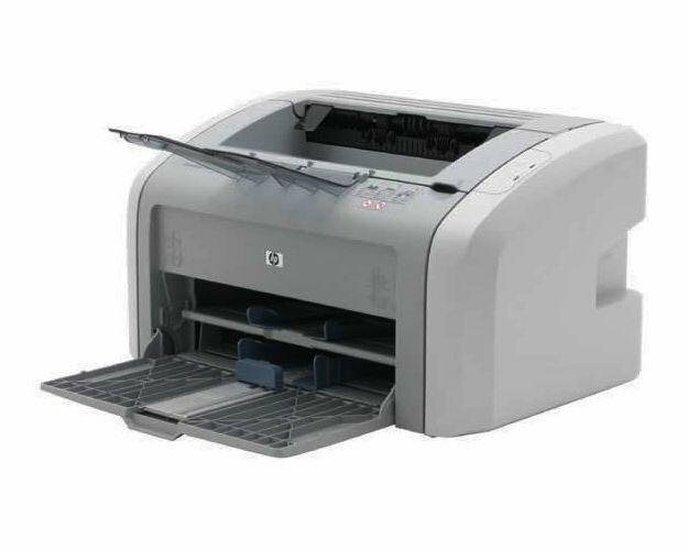Компактный домашний лазерный принтер HP LaserJet 1020, серо-белый