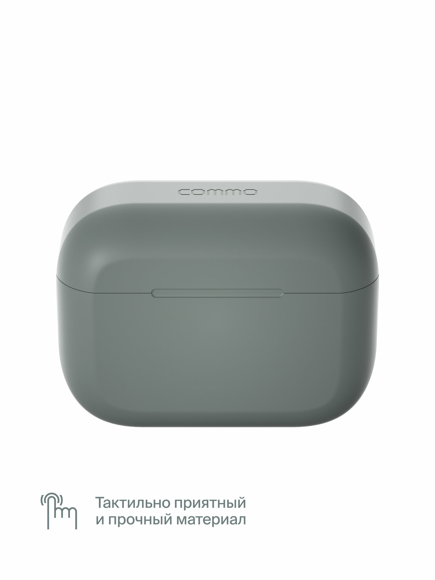 Наушники COMMO OST Earphones, Серо-зелёный — фото 1