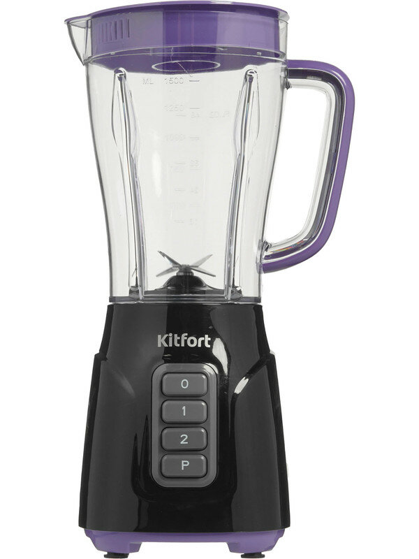 Блендер Kitfort KT-3032-1, пластик, металл, 500Вт, фиолетовый