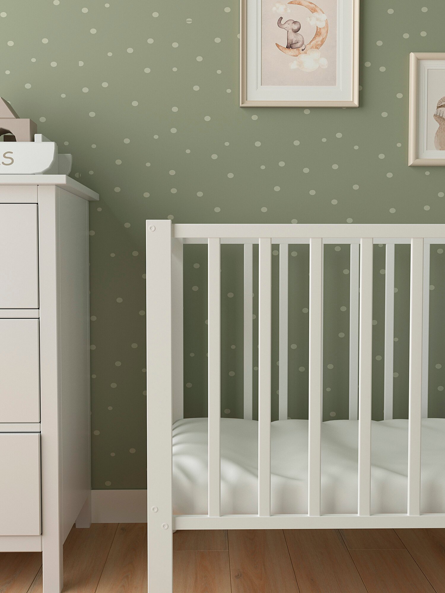 Сертификаты безопасности EAC и ГОСТ на кроватку Мультик с лупой на экологических маркировках