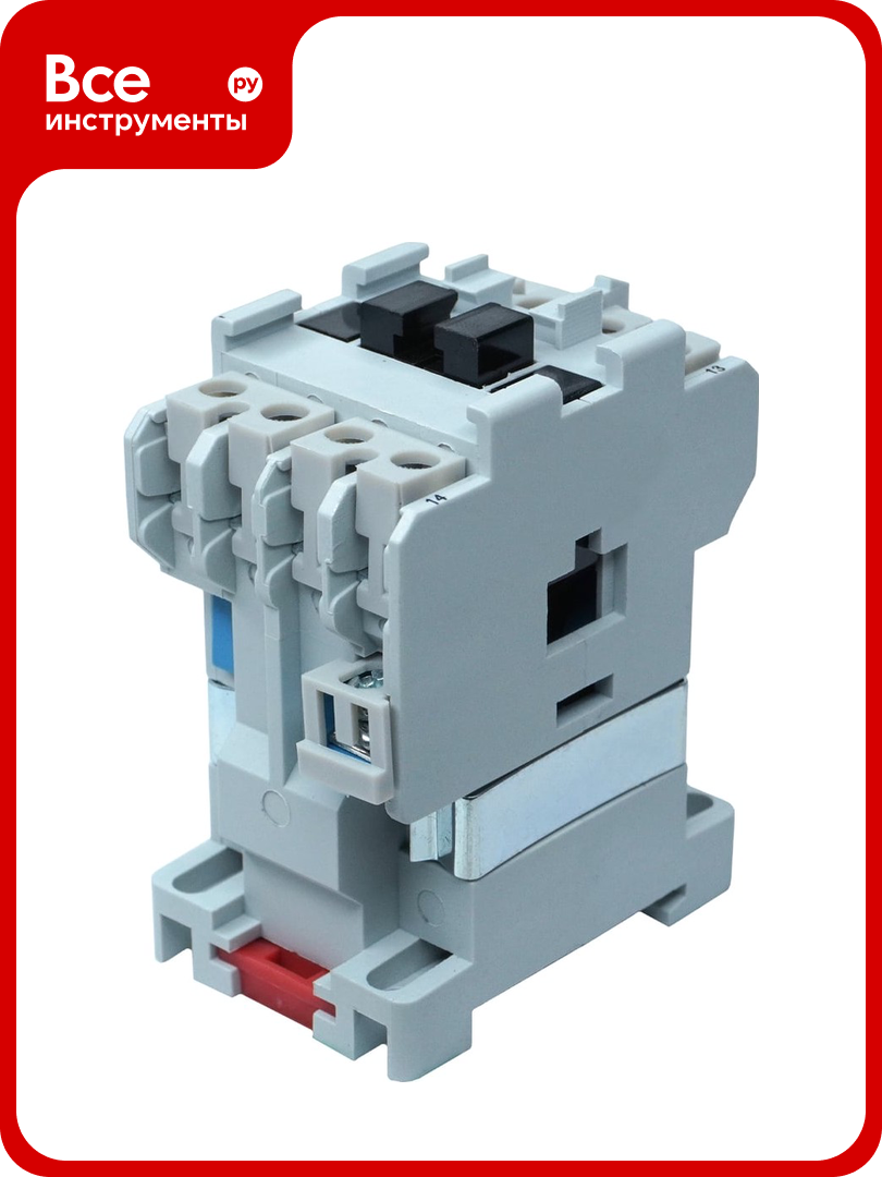 Электромагнитный пускатель Электротехник Пм12-010100 ухл4 в 220в/50гц 1з 10а нереверсивный без реле ip00 ET011800