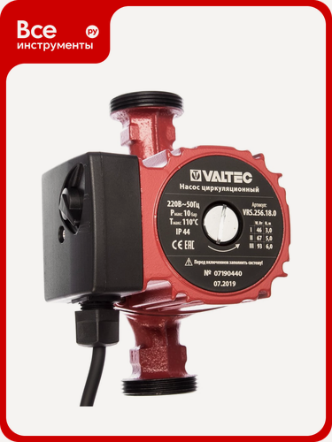 Изображение товара Циркуляционный насос Valtec VRS 25/6-180 VRS.256.18.0