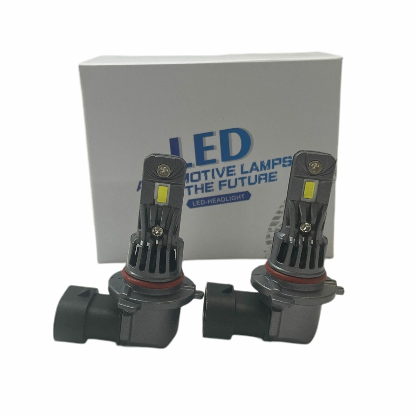 LED лампы HB4 9006 6000К в ПТФ для Hyundai Solaris 2 2017-2019, Лед противотуманки HB4