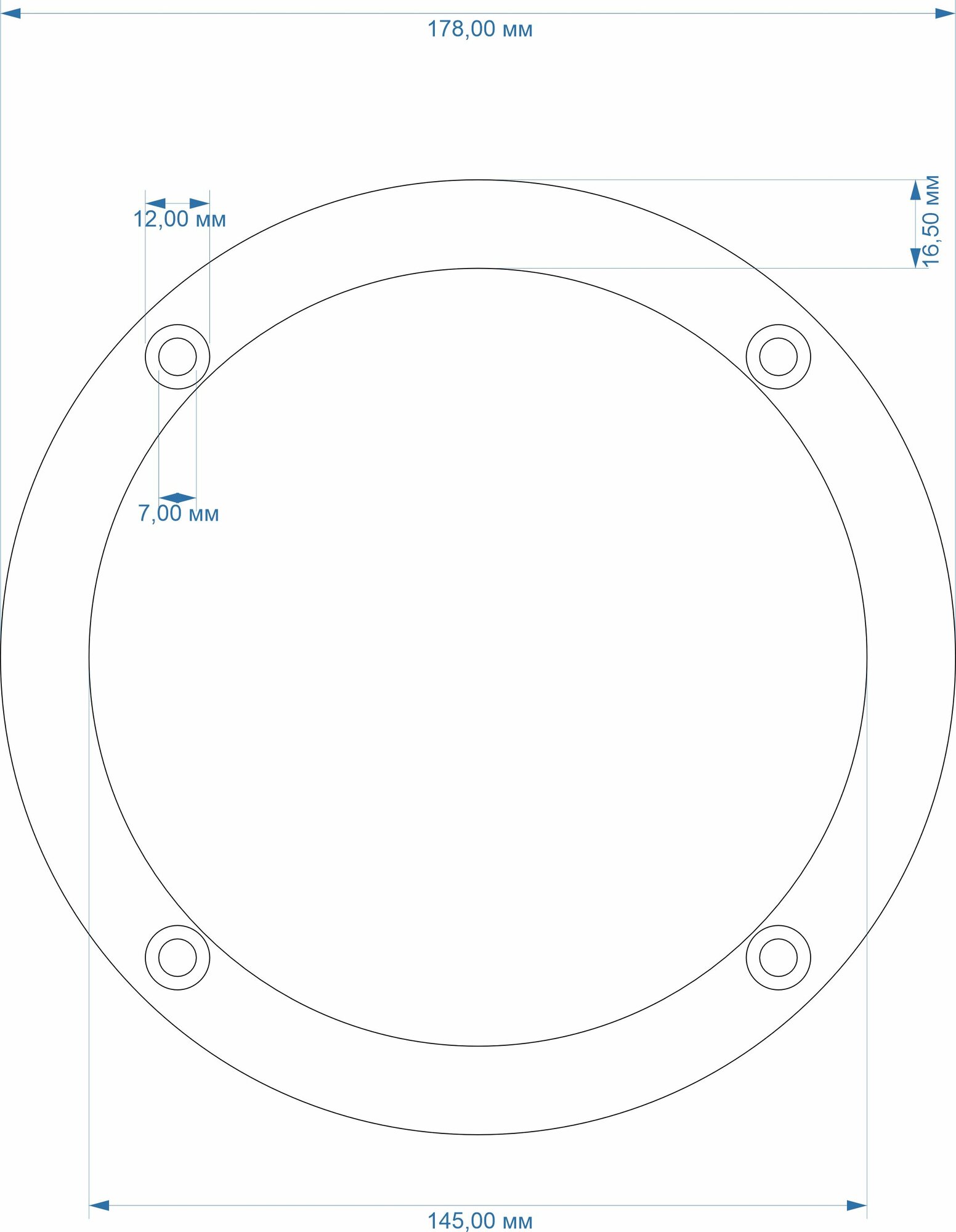 Кольца проставочные GA Polo rapid (фанера 18 мм) — фото 1