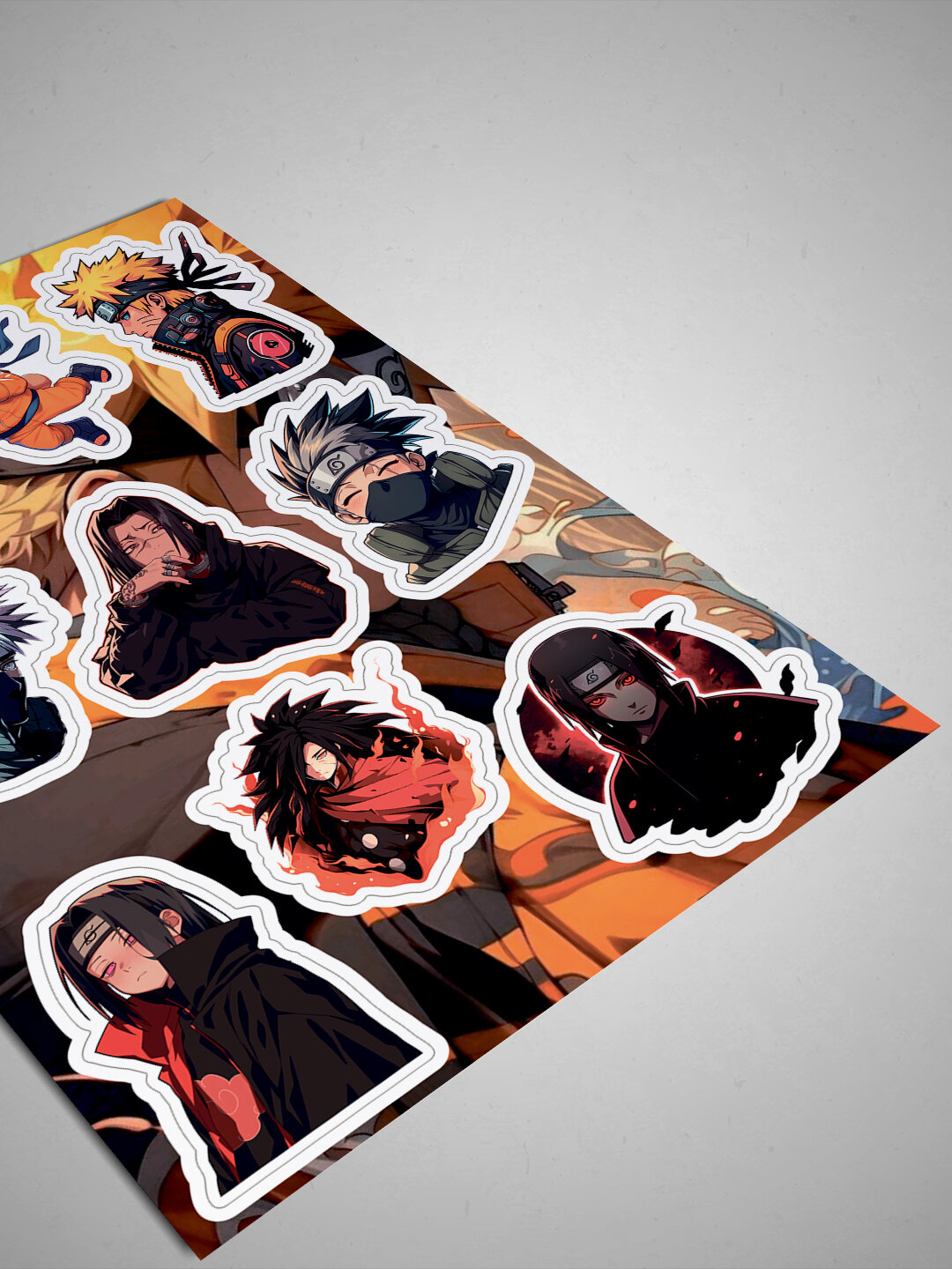 Наклейки из Аниме Наруто, Naruto - Стикеры на телефон и авто — фото 1