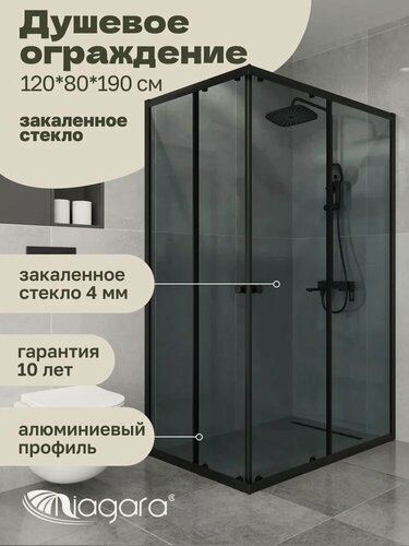 Изображение товара Душевой уголок Niagara Eco NG-1012-14QT (120x80x190 см)