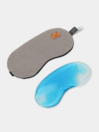 Маска для глаз с гелевым наполнителем для сна, отдыха и медитации — фото 1