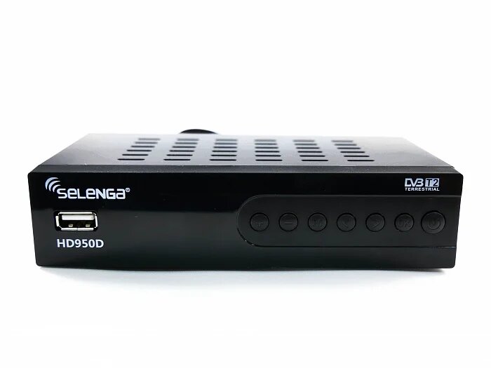 Цифровой ресивер Selenga HD950D (Эфирный DVB-T2/C, Dolby Digital) — фото 1