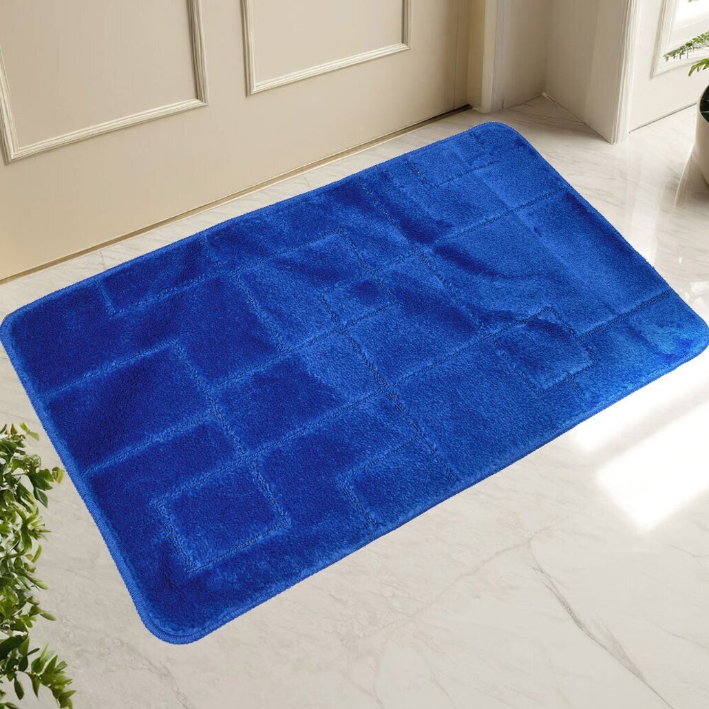 Коврик BOMBINI Classic One Color 50х80см голубой для ванной комнаты