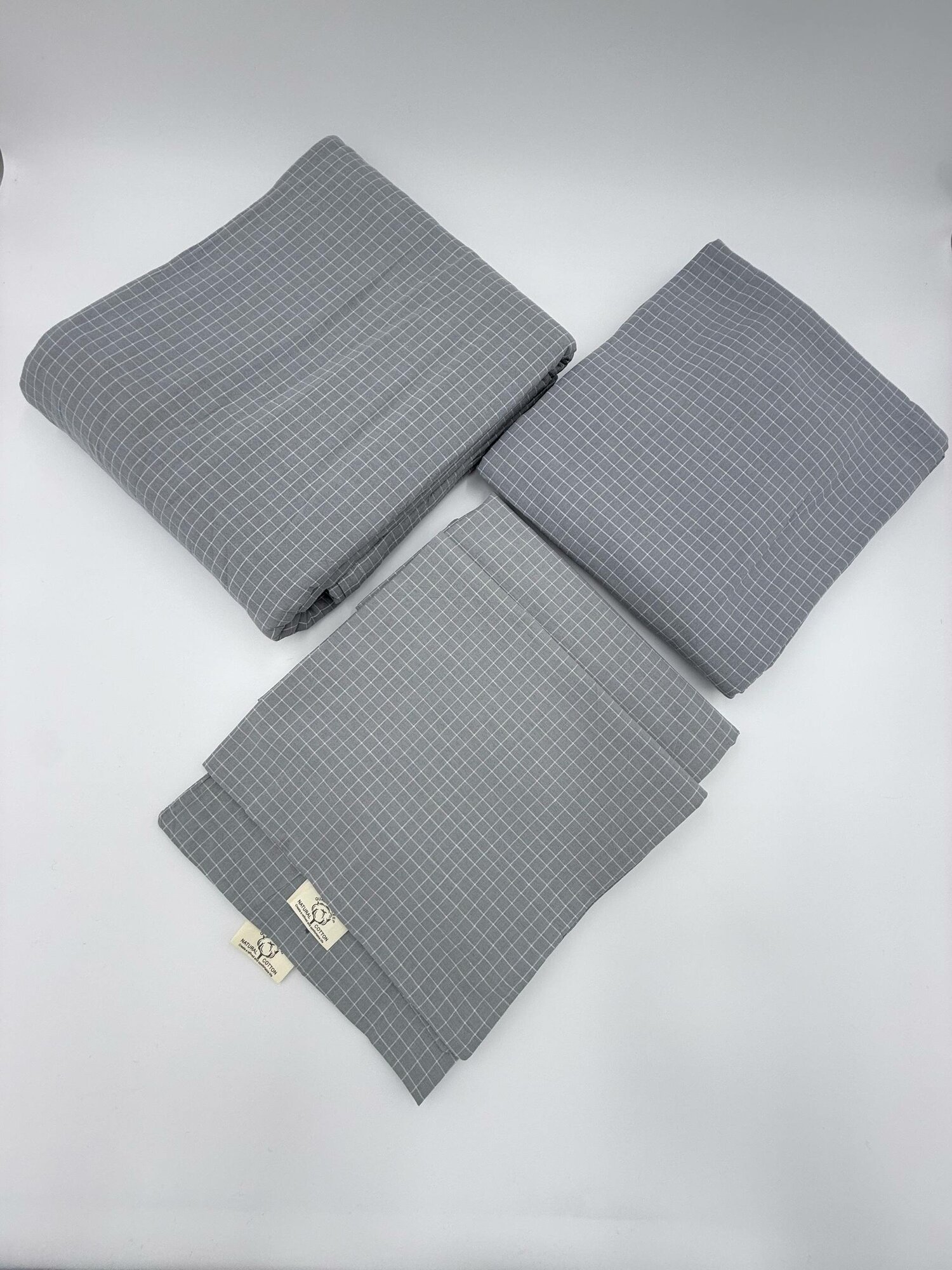 Комплект постельного белья, хлопок 100%, Евро+ размер, 200х230 см — фото 1