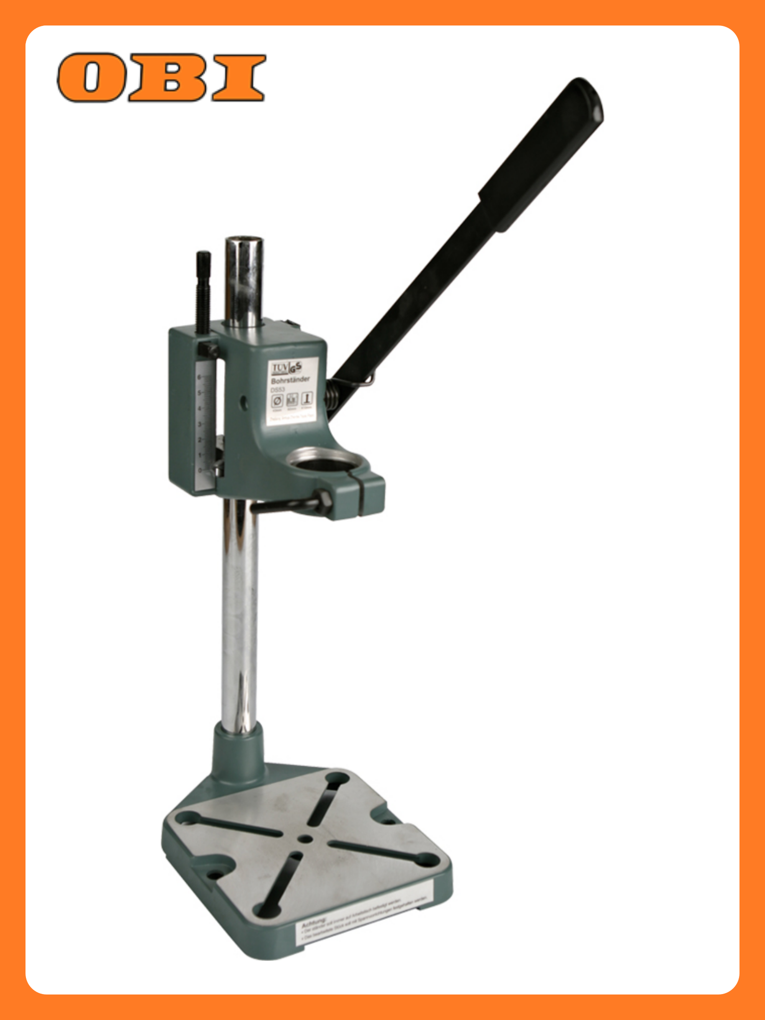 Стойка для дрели Калибр 96203 сталь высота 400мм диаметр 43мм