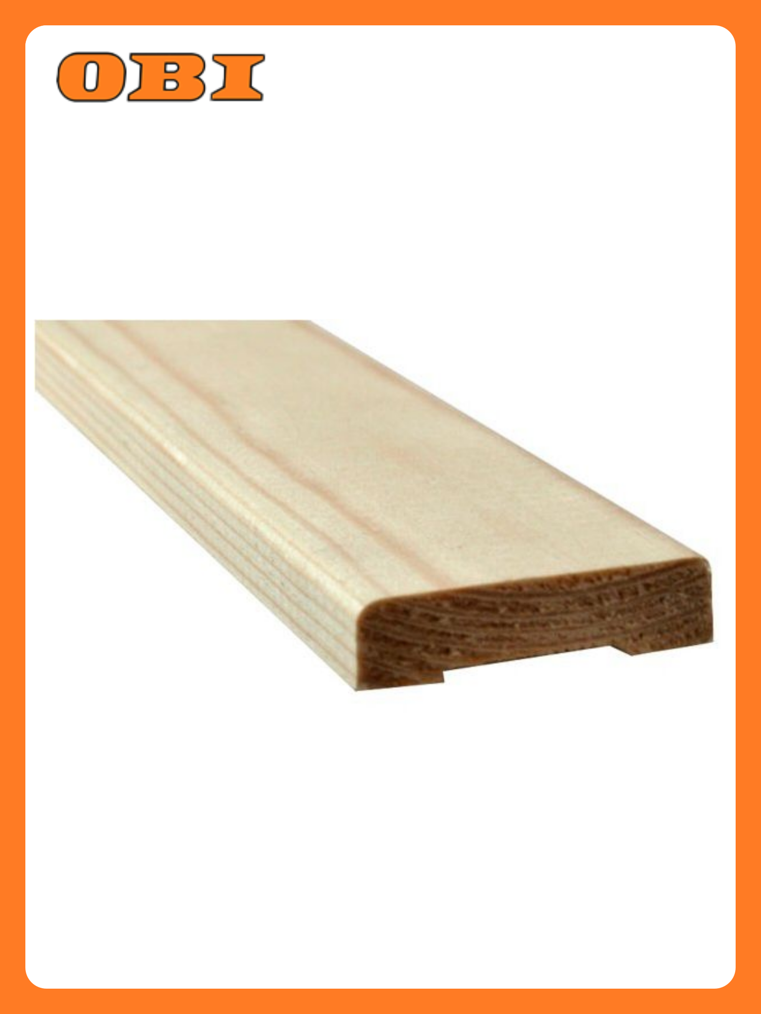 Дверной наличник гладкий 2200х80х12 мм