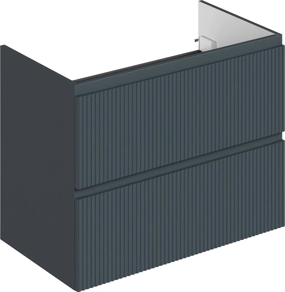 Тумба под раковину без столешницы Itana Kate 80 подвесная антрацит