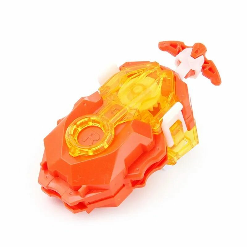 Индивидуальный запускной механизм B-184 Beyblade для уникальной игры со спиннинг-топами, Красное тело+Черный.