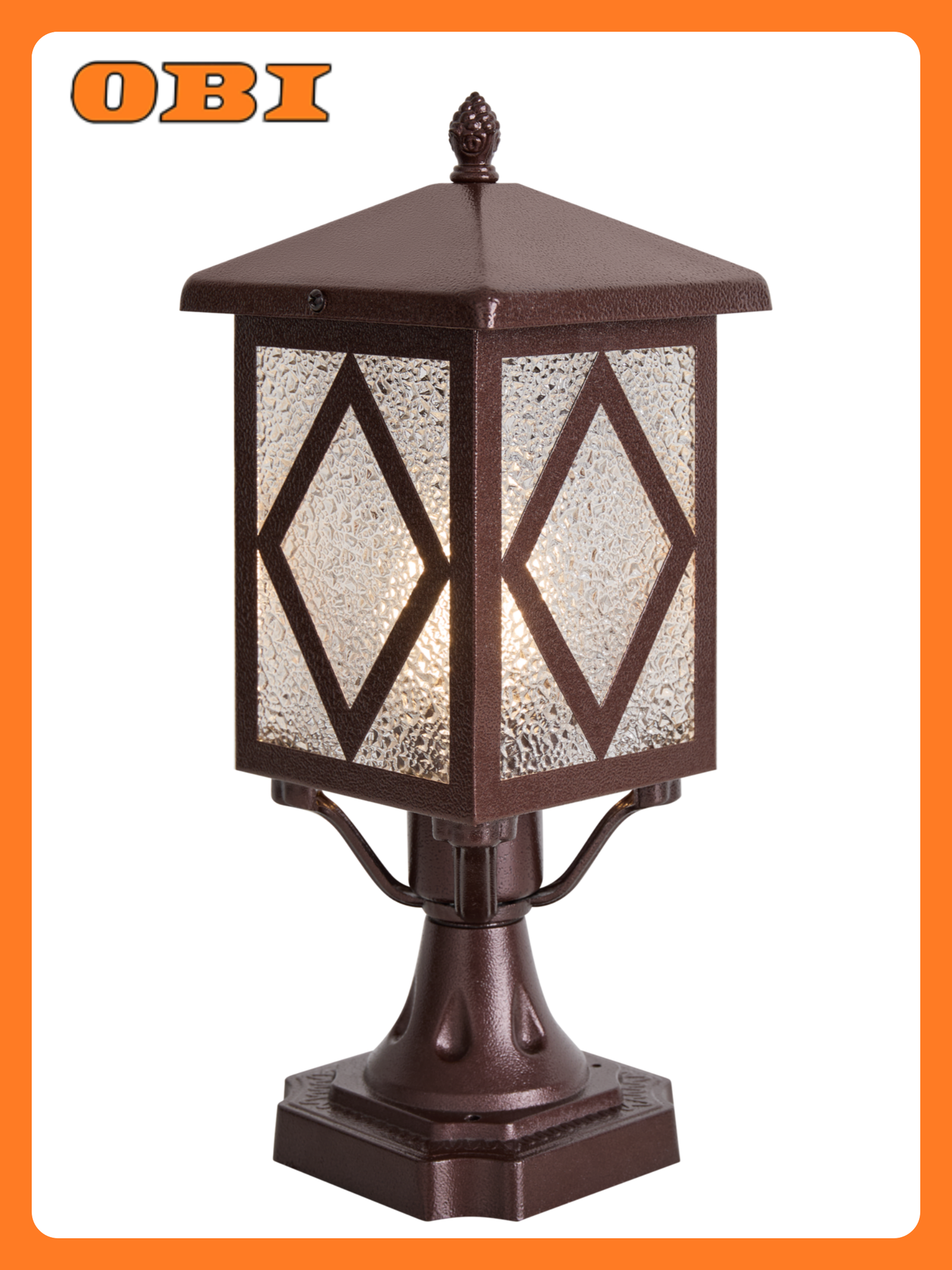 Ландшафтный светильник Voltega Heim1хE27х40 IP44 Бронза Металл