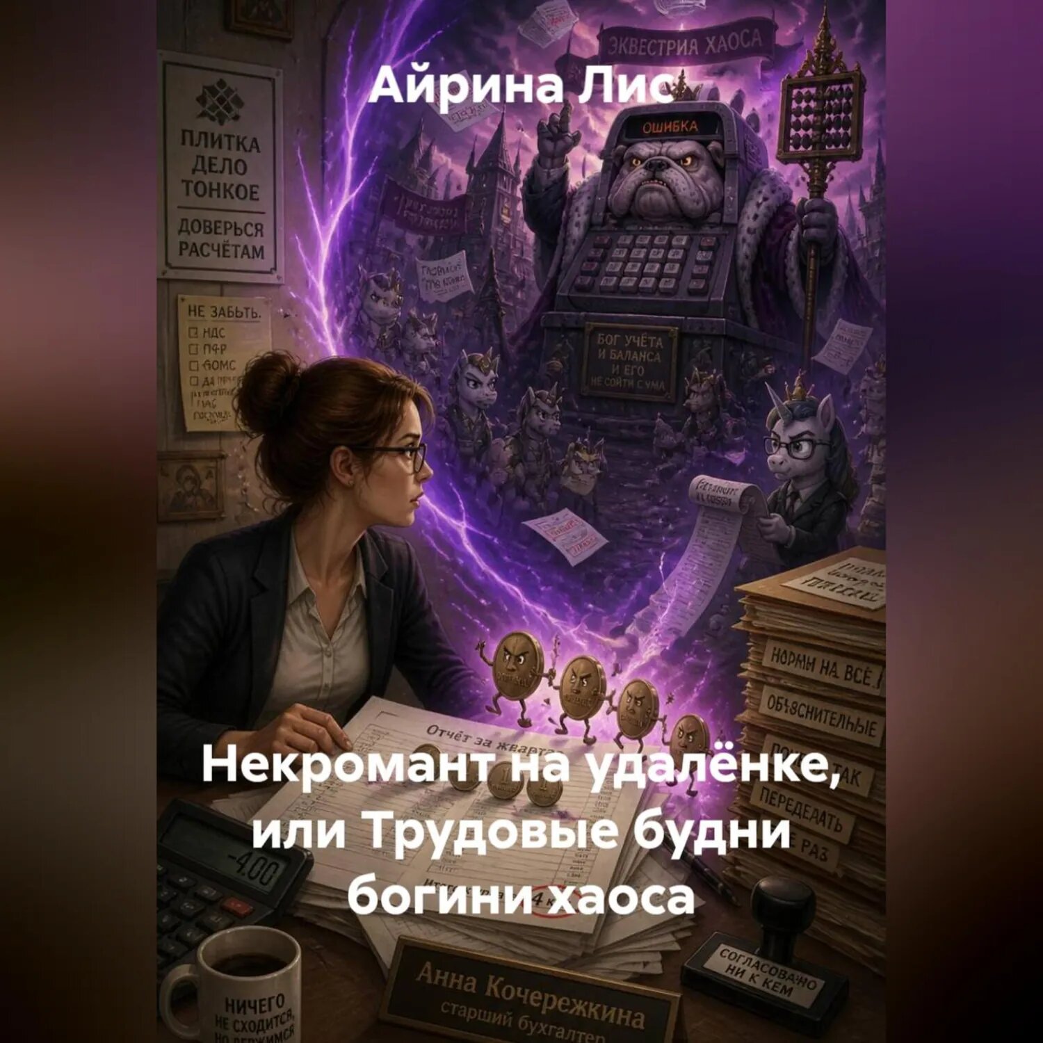 Некромант на удалёнке, или Трудовые будни богини хаоса [Аудиокнига]