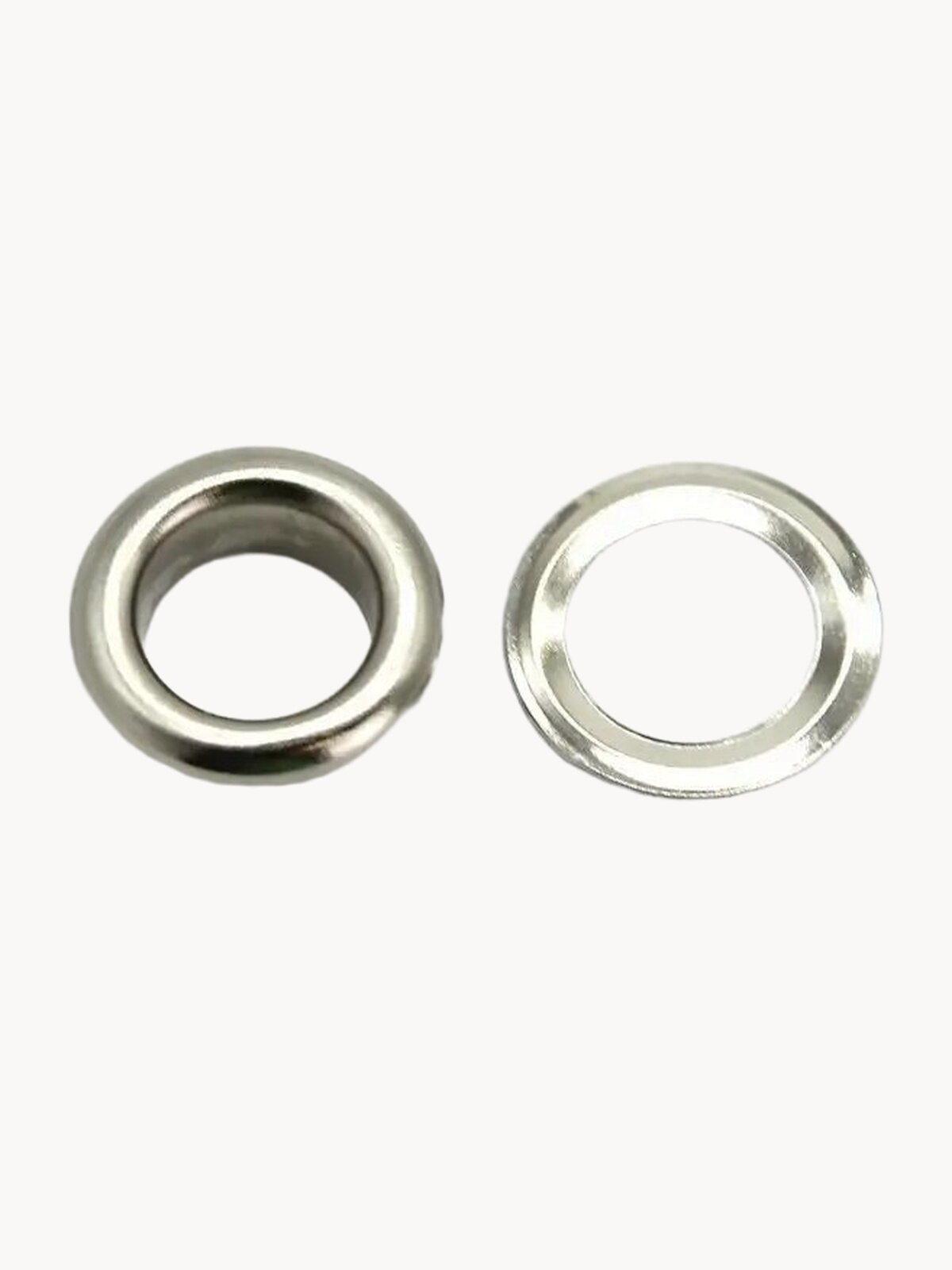 Люверсы 10 мм, никель, 25 комплектов