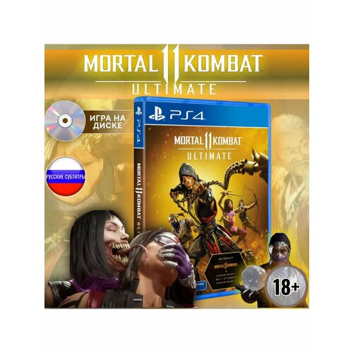 Mortal Kombat 11 Ultimate диск для Playstation 4 2630₽