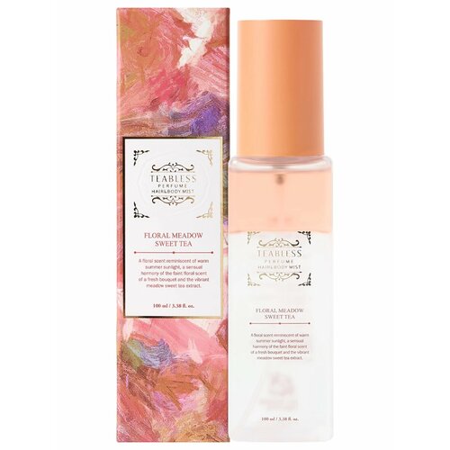 Парфюмированный мист для тела и волос с цветочным ароматом Teabless Floral Meadow Sweet Tea Perfume Hair &Body Mist 100 мл