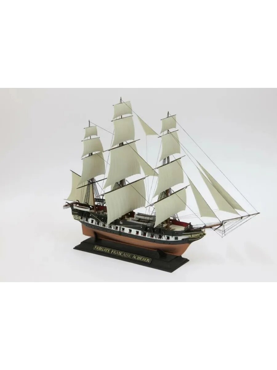 ZVEZDA Французский фрегат Ашерон сборная модель 222 детали, масштаб 1:200