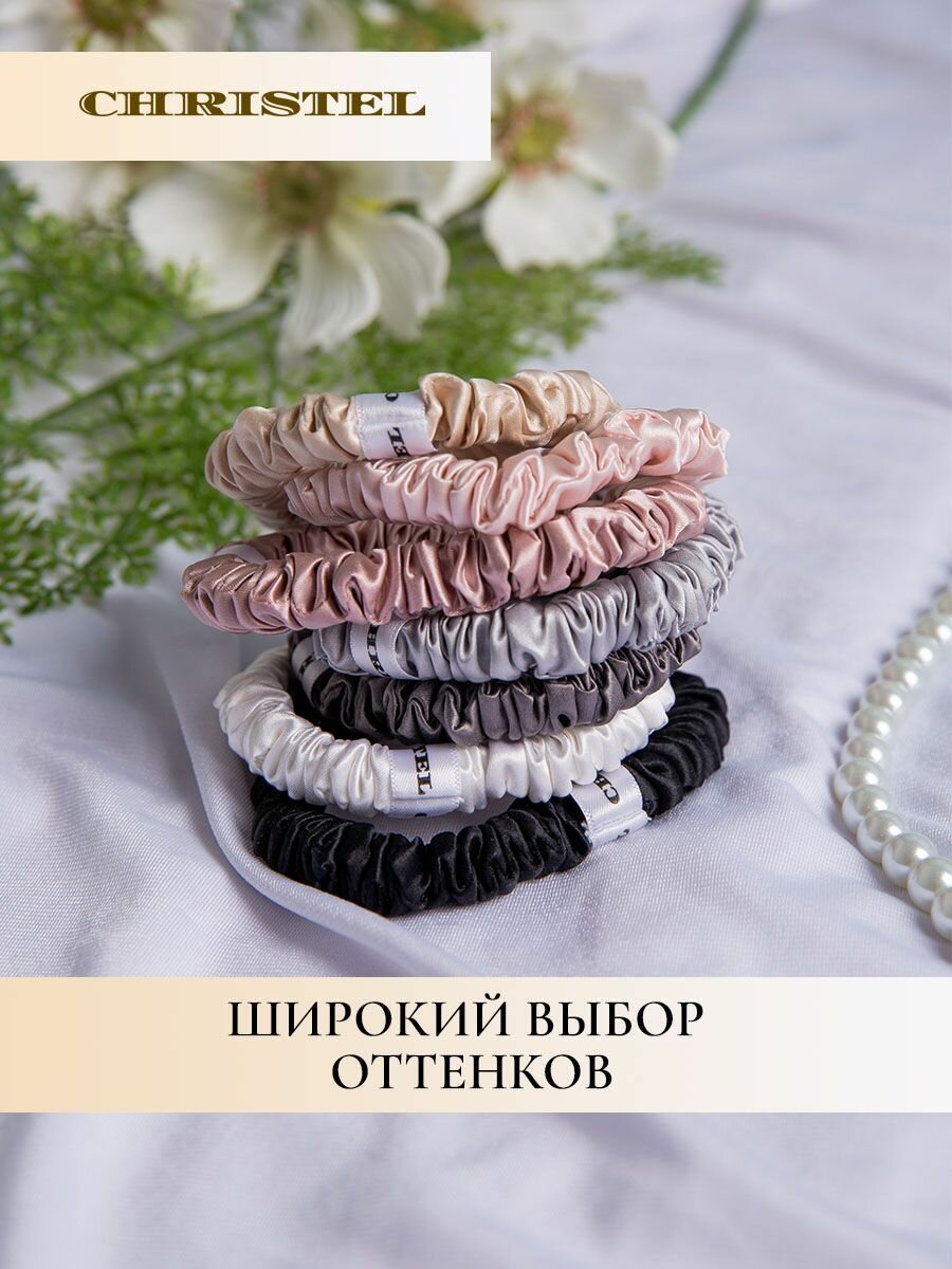 Резинка из натурального шелка — фото 1