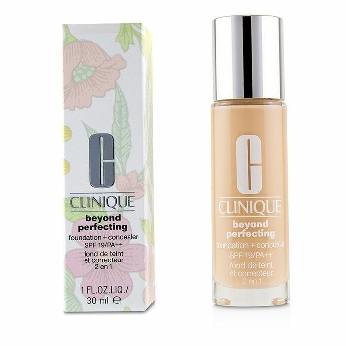 Тональная основа и консилер 2в1 Beyond Perfecting Foundation and Concealer, 30мл, 61 тон — фото 1