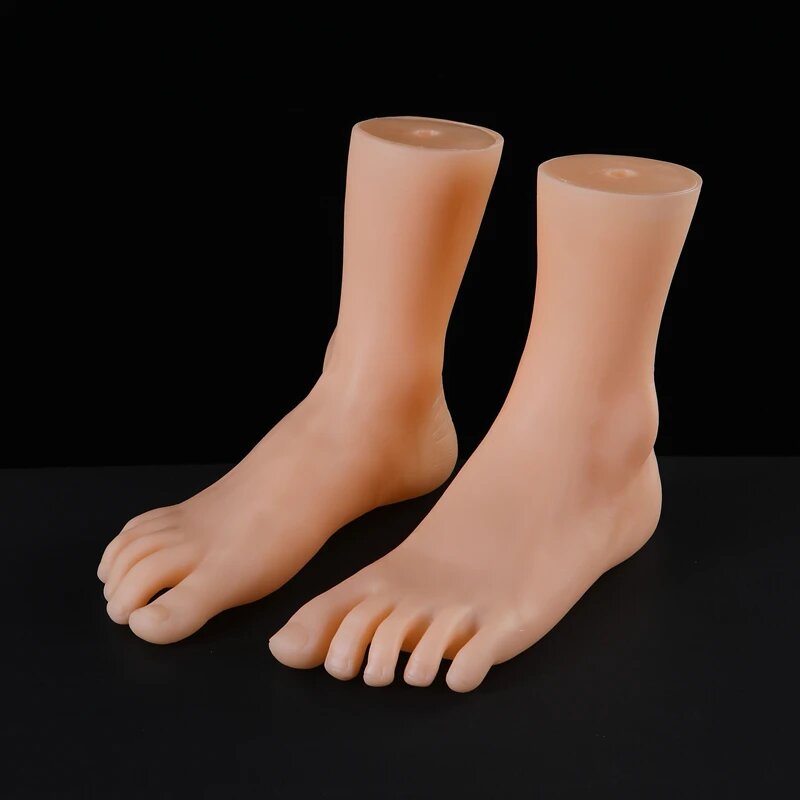 Модель ноги из ПВХ для демонстрации обуви, 1 double foot mold