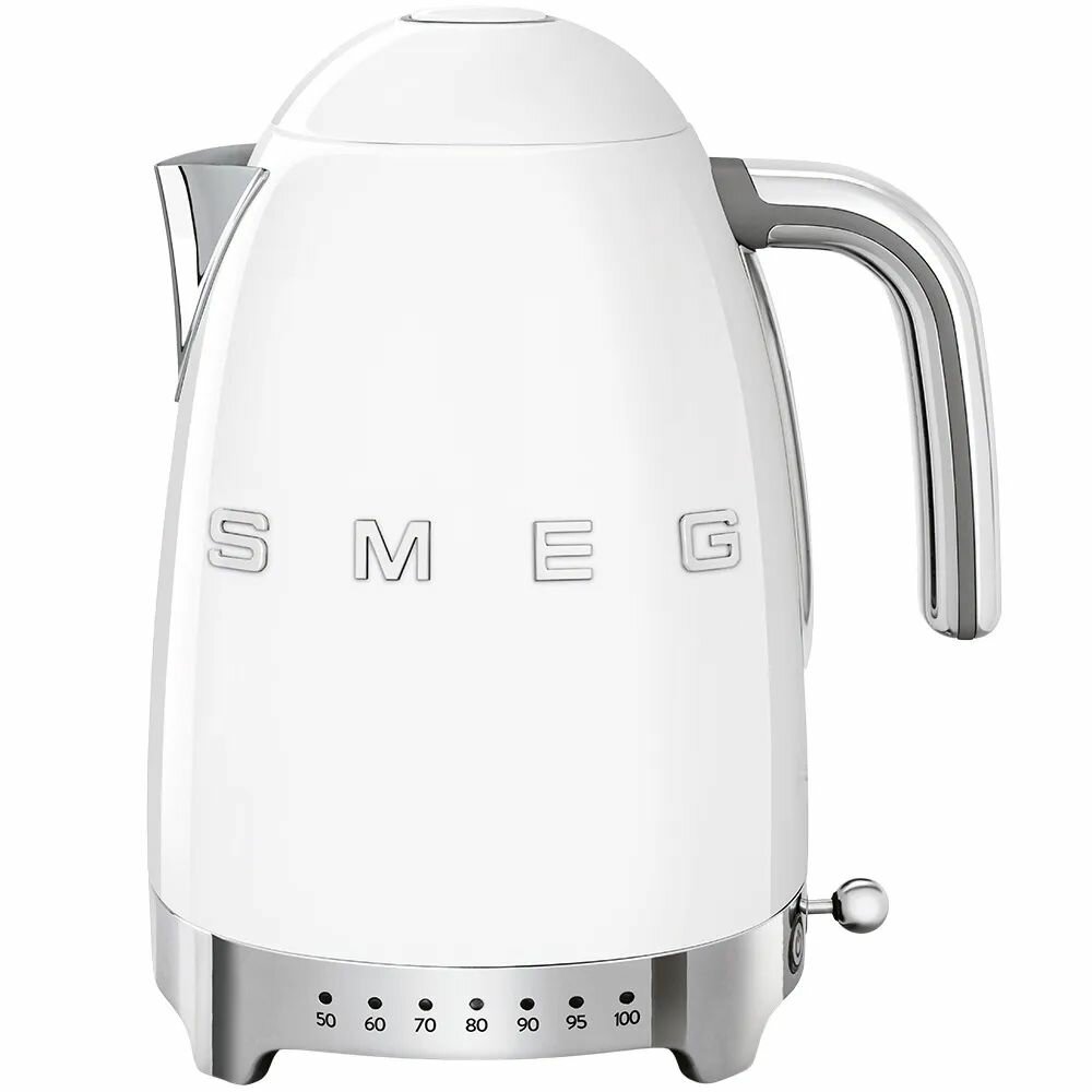 Чайник электрический SMEG KLF04WHEU с регулируемой температурой белый