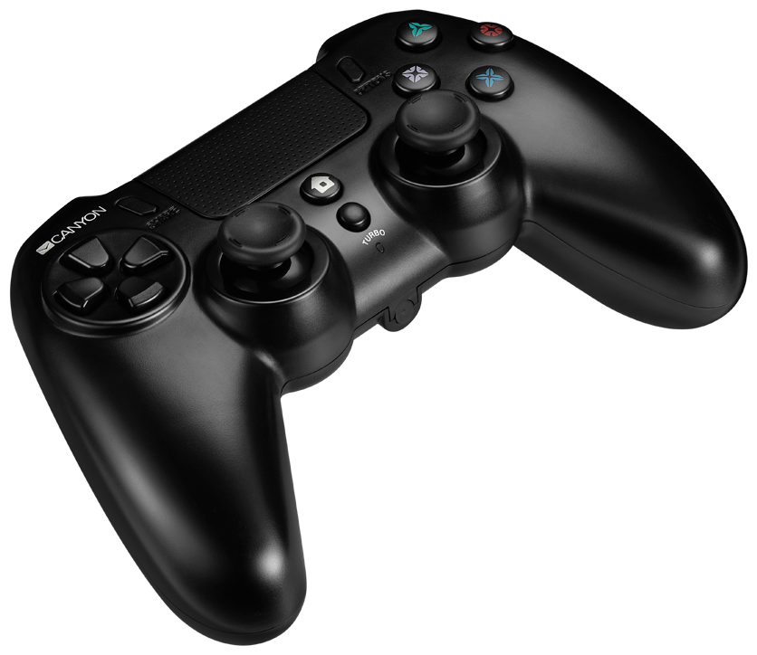 Геймпад джойстик Gamepad Canyon "CND-GPW5", с виброотдачей, для PS4, 10 ч