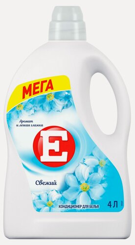 Изображение товара Кондиционер для белья «Е» Свежий, 4 л