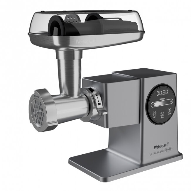 Мясорубка электрическая с овощерезкой и соковыжималкой Weissgauff WMG 250 MD Ultra Silent