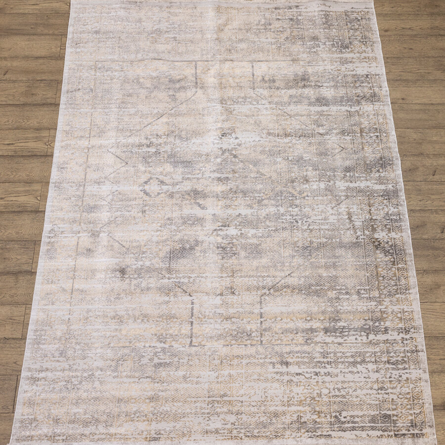 Ковер Турецкий Sophit дизайн DU89D цвет SHRNIK CREAM 0.8x1.5м