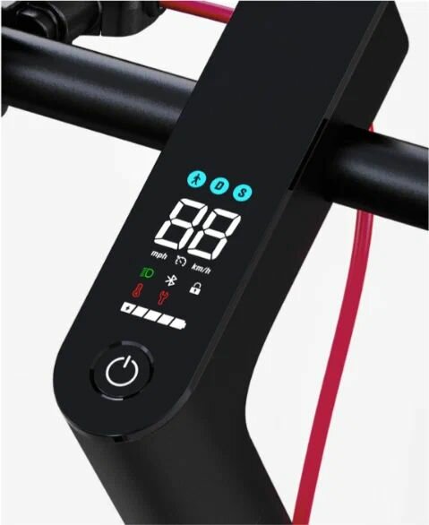 Изображение Электросамокат Xiaomi Mi Scooter 4 Pro, складная конструкция, надувные колеса