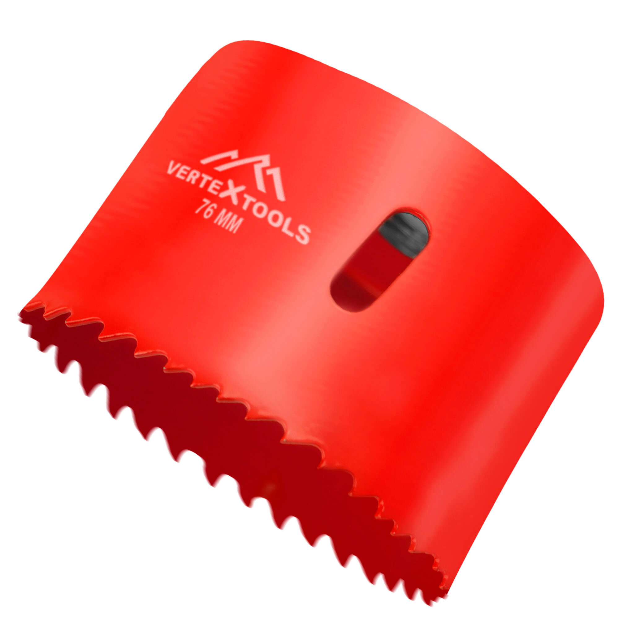 Коронка по металлу 76 мм VertexTools биметаллическая, HSS M42
