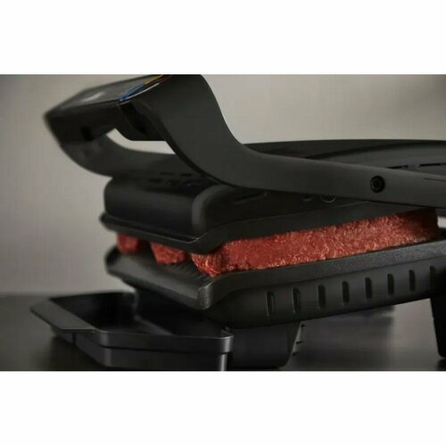Умный электрогриль Tefal OptiGrill+ Intelligent Contact Grill GC717810, 6 автоматических программ, черный