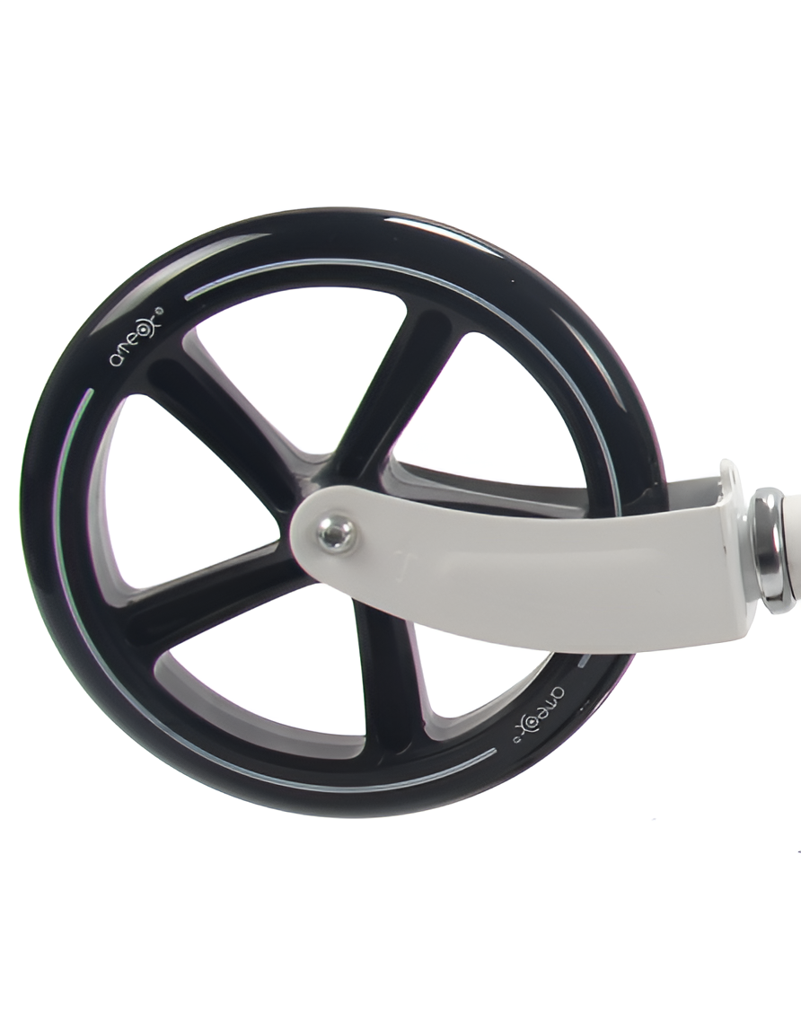 Колесо для самоката ATEOX, подшипник АВЕС-7, диаметр 200 мм, черный