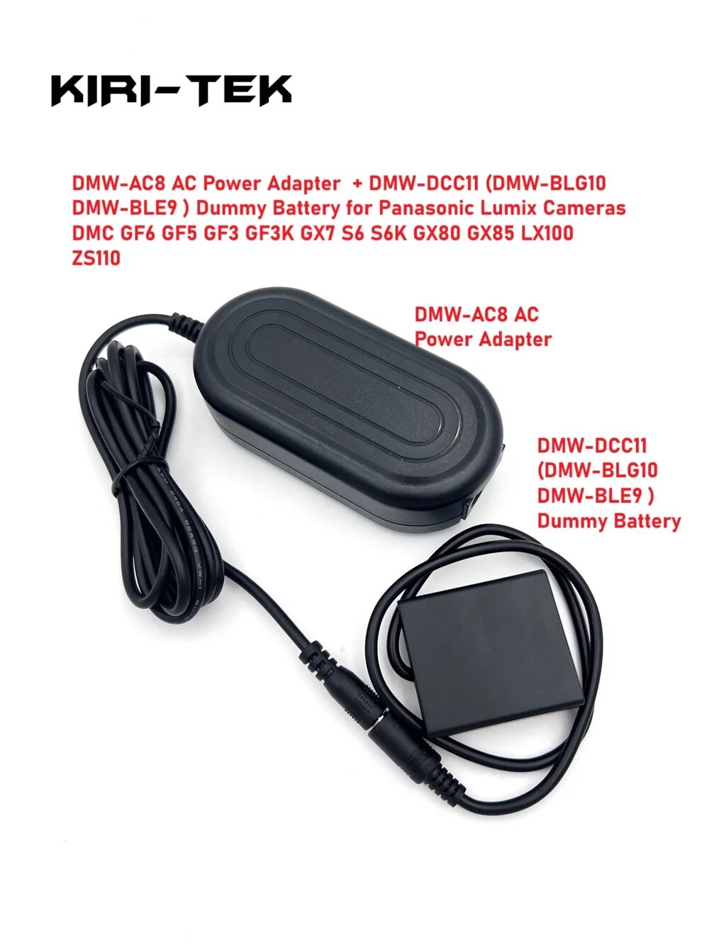 Адаптер переменного тока DMW-DCC11 + манекен аккумулятора BLG10 BLE9E для PANASONIC Lumix ZS99 DMC GF6 GF5 GX7 GX80 GX85 LX100 T100 ZS200 TZ80
