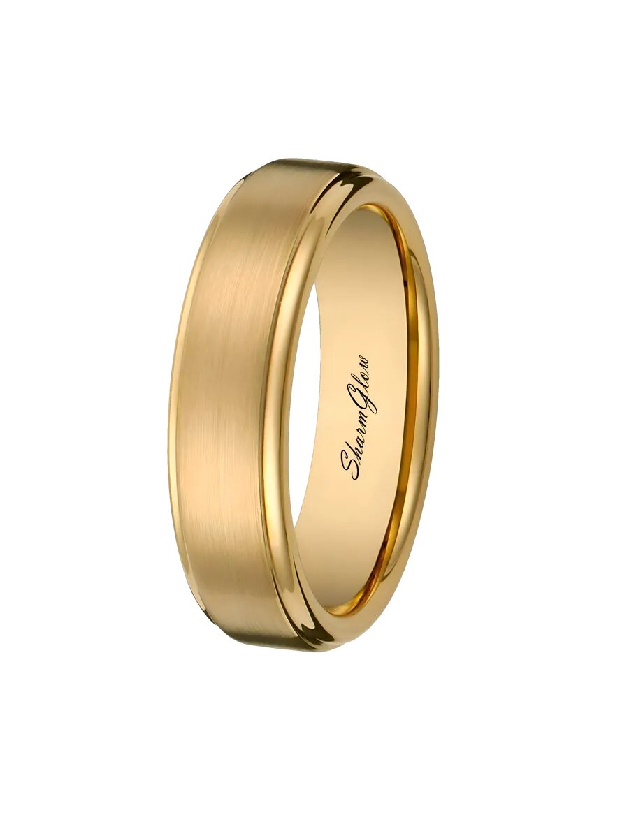 Кольцо обручальное SharmGlow, размер 16, ширина 8 мм — фото 1