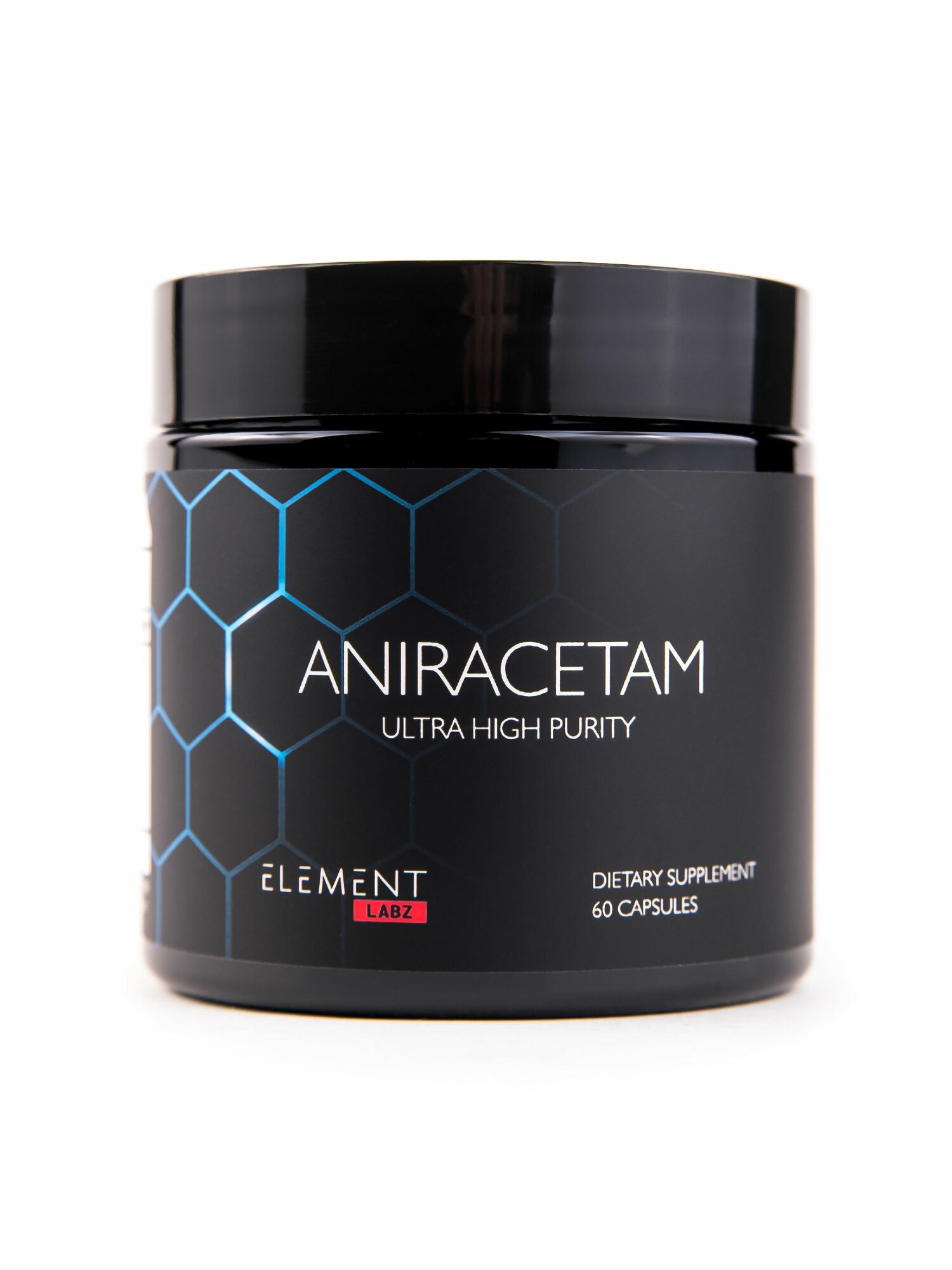 Картинки Ноотроп Element Labz Pure Aniracetam, 500мг, 60шт, для улучшения когнитивных функций