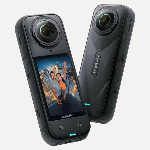 Изображение товара Экшн-камера Insta360 X5 Standard Bundle, водонепроницаемая, 360° 8К, 72 МП, 4К60 fps, HDR