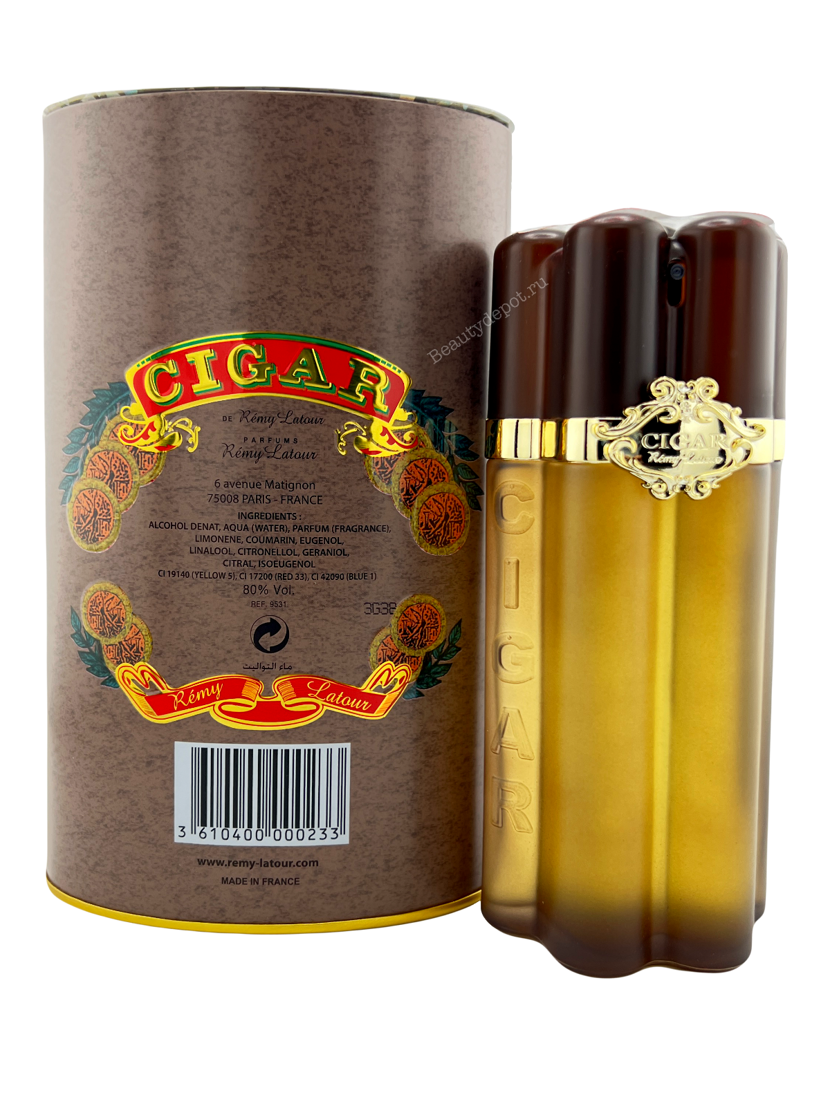 Туалетная вода мужская Remy Latour Cigar (edt) 100мл — фото 1