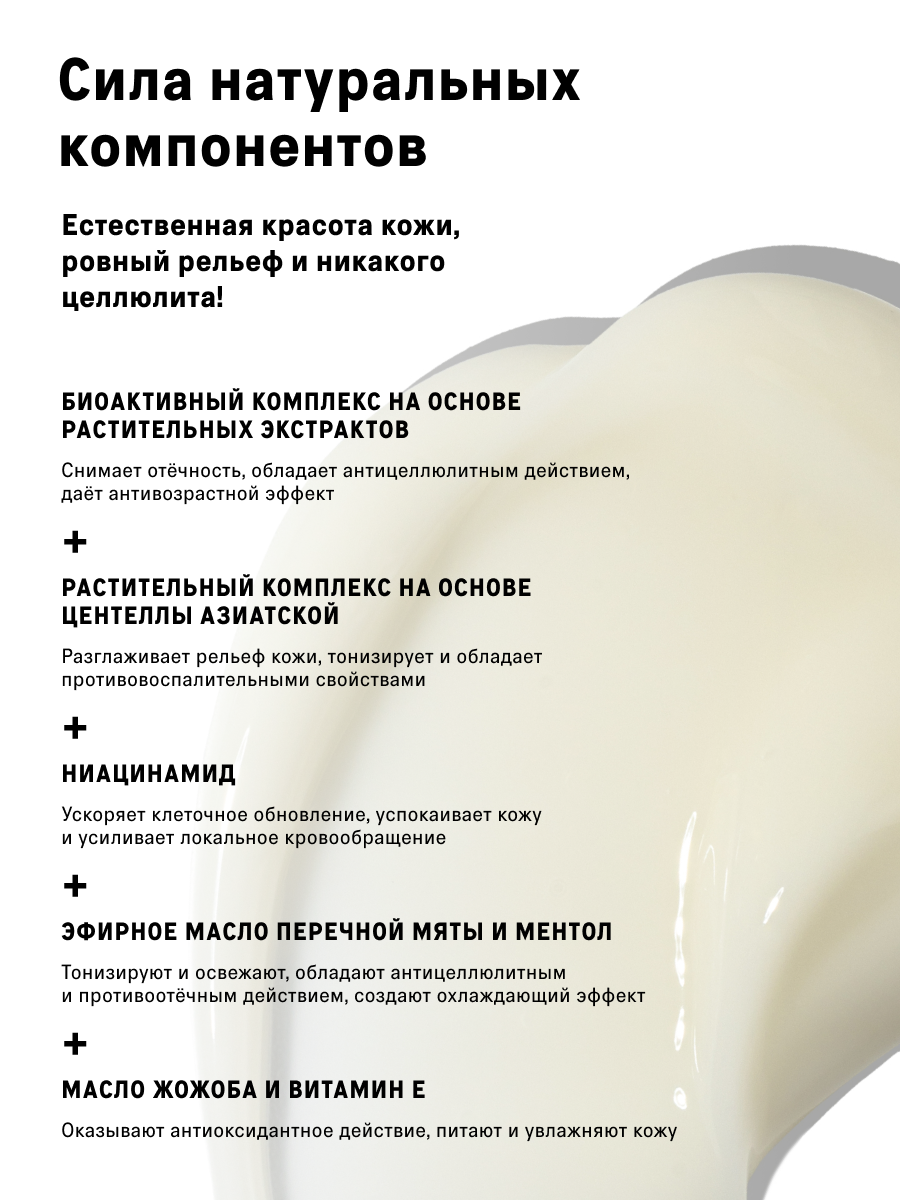 Холодное обертывание для тела The Act, ментол и мята, 250 гр — фото 1