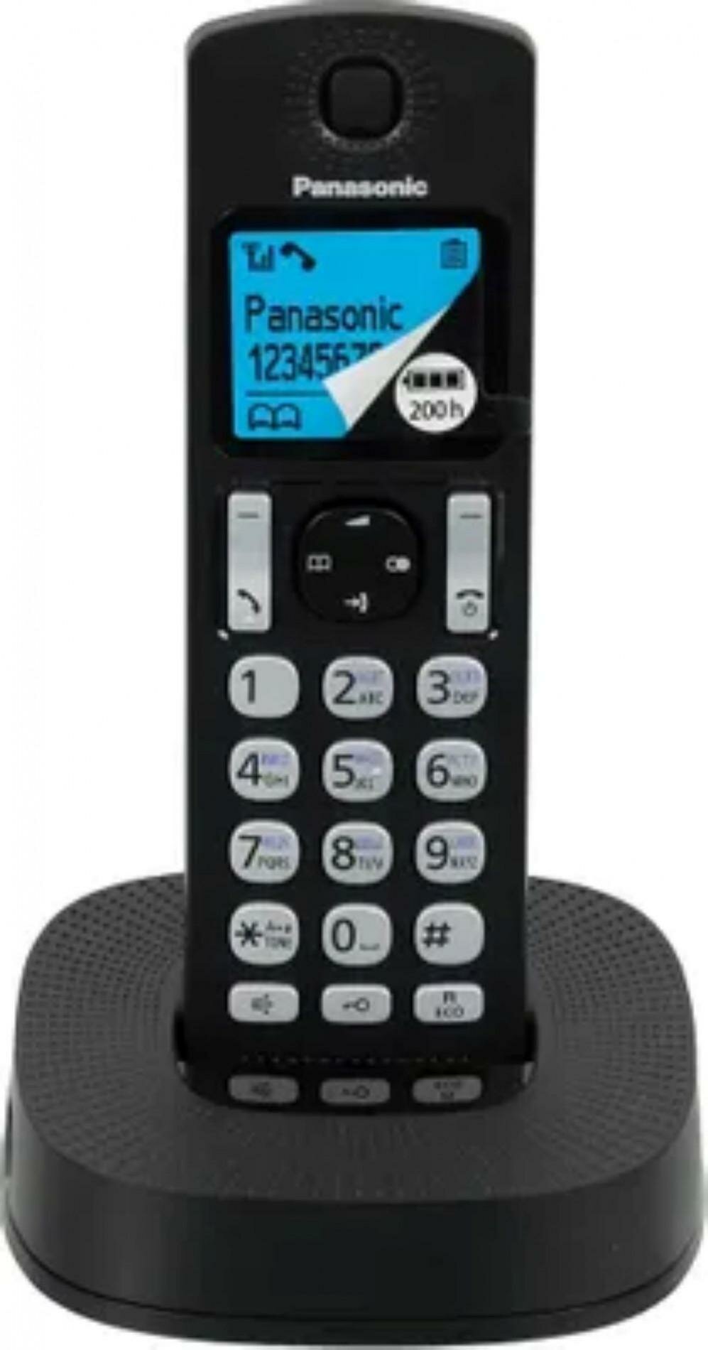 Радиотелефон Panasonic KX-TGE110UCB Черный