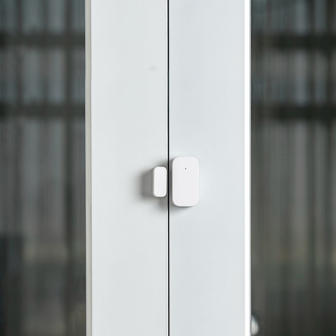 Экран приложения Яндекс с добавленным датчиком Aqara