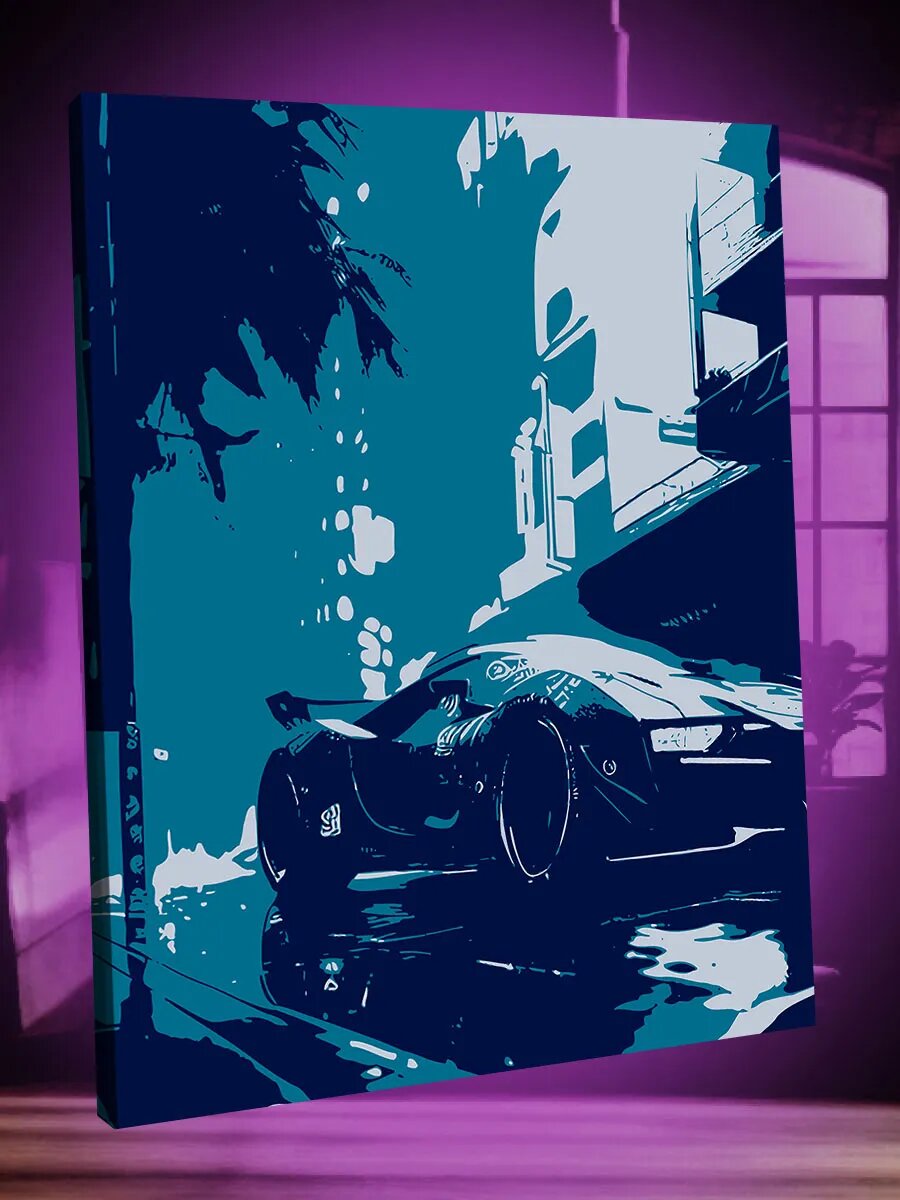 Картина по номерам Lamborghini