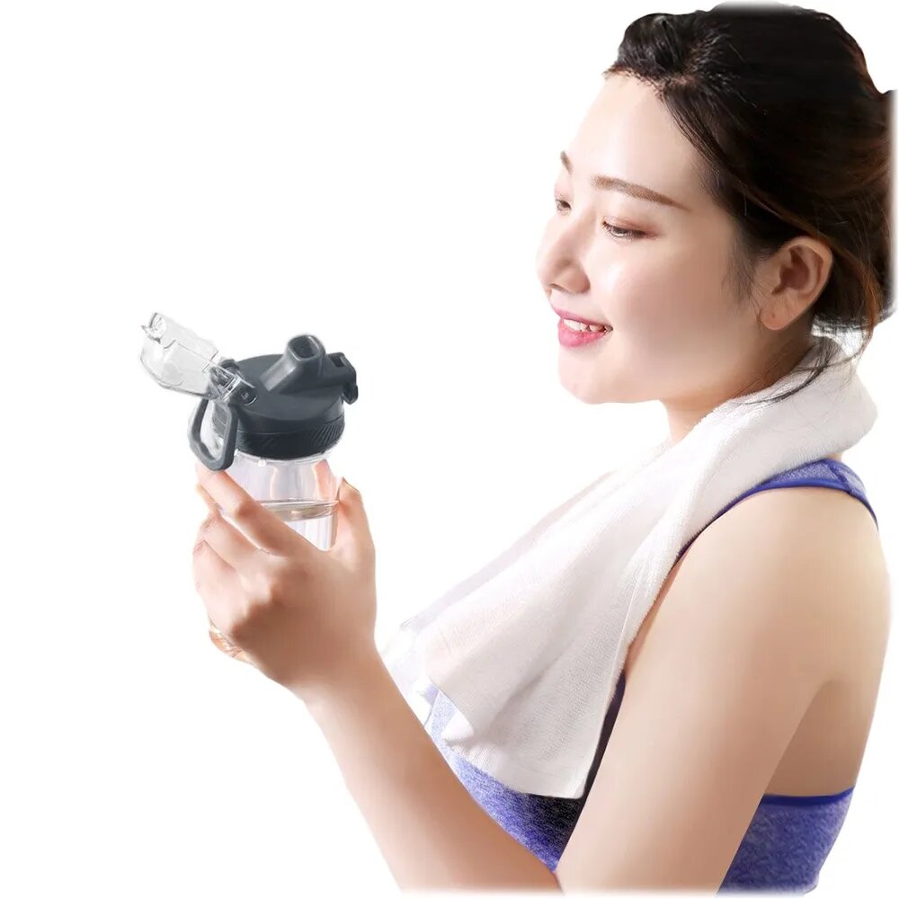 Бутылка для воды Quange Tritan Sports Cup, 620 мл (Grey) — фото 1
