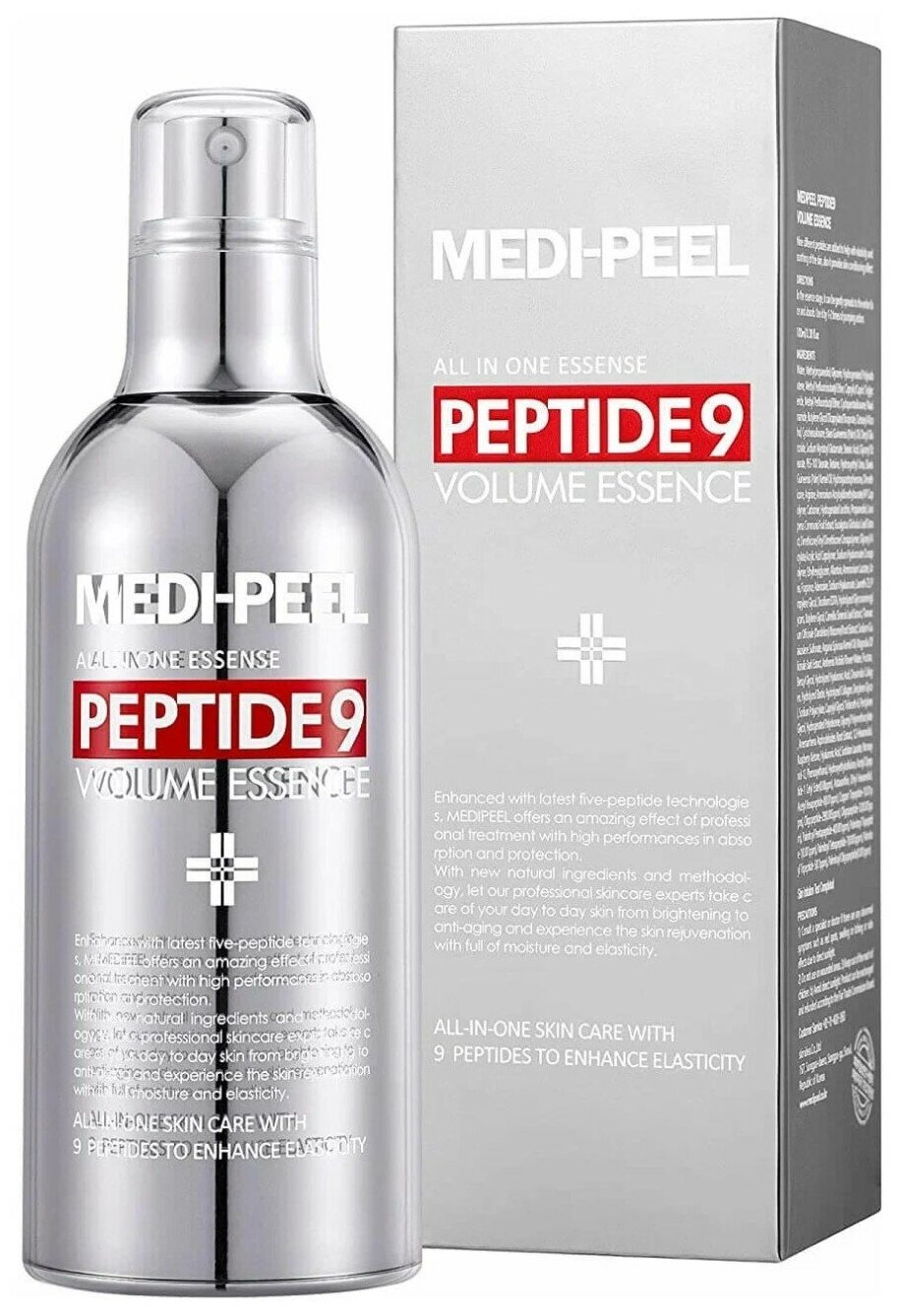 MEDI-PEEL Peptide 9 Volume Essence - Кислородная эссенция с пептидным комплексом для ухода за зрелой кожей 100 мл.