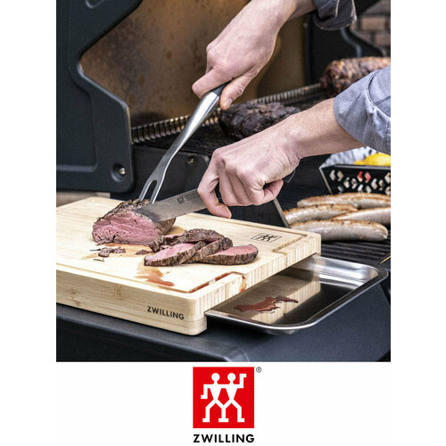 Доска разделочная для барбекю Zwilling BBQ бамбукнержавеющая сталь 13500₽