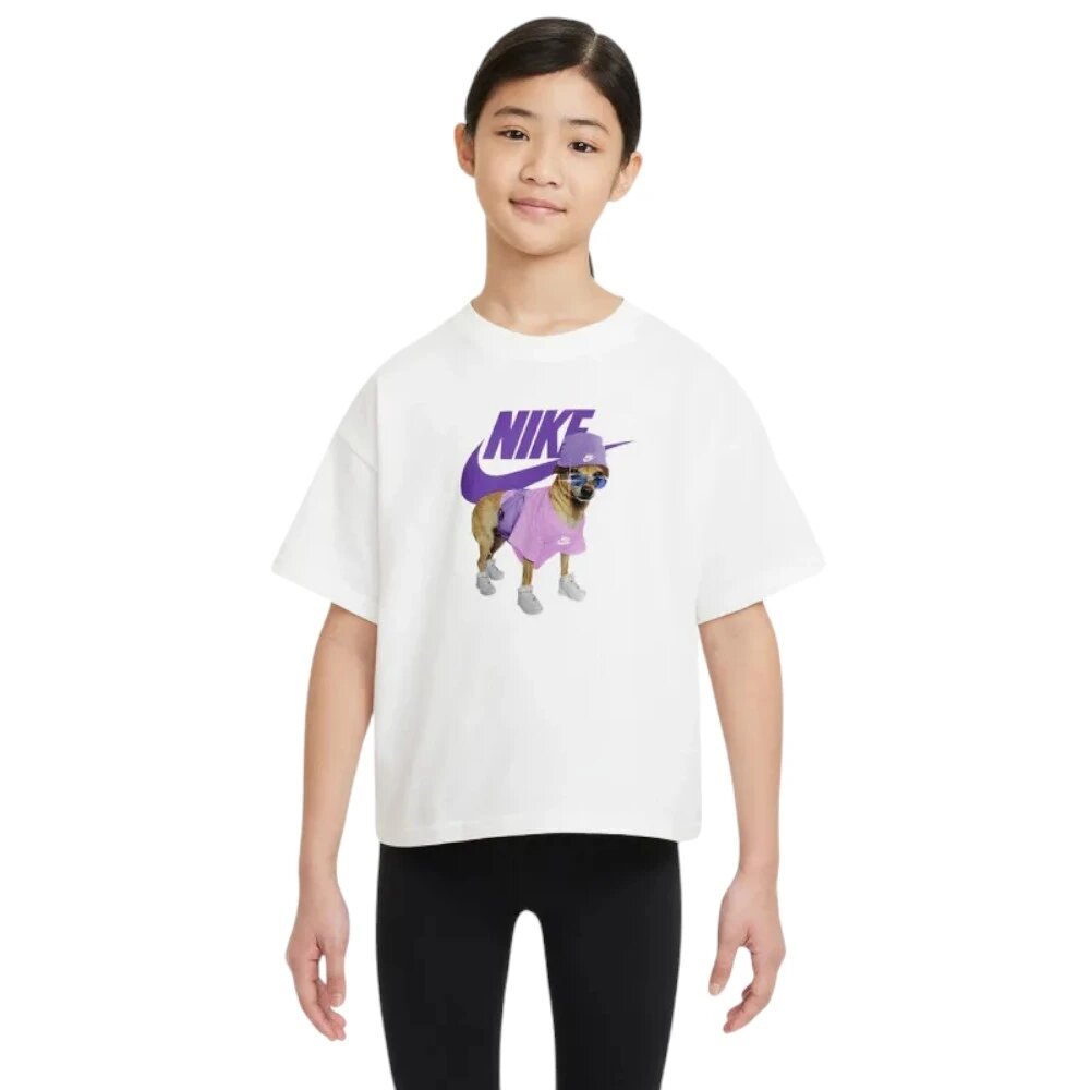 Футболка NIKE, размер XL INT, белый