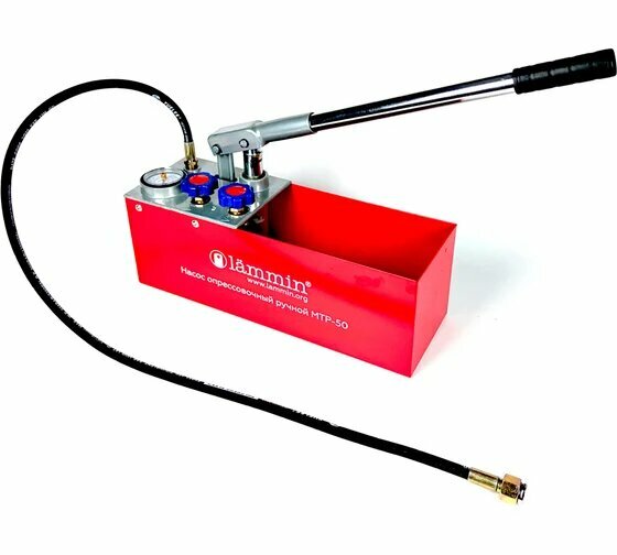 Ручной опрессовочный насос LAMMIN мтр-50 0-50 bar Lm31007101150